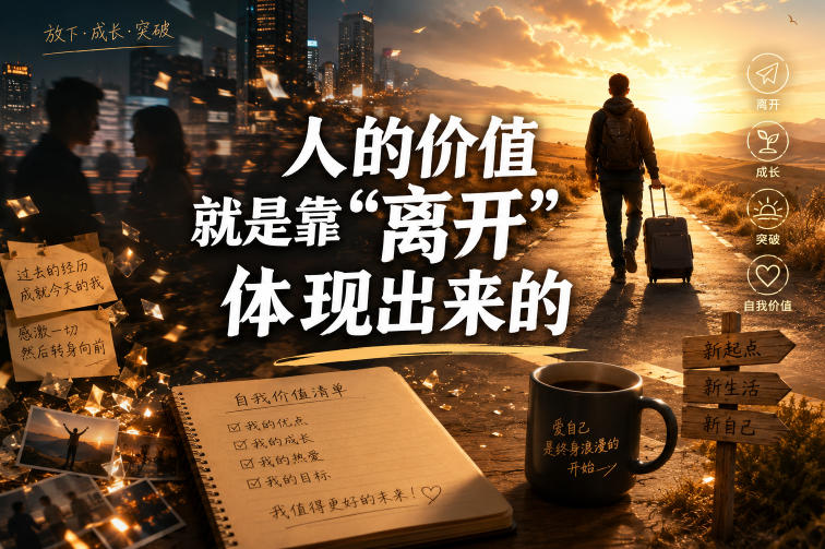 付费文章：人的价值就是靠“离开”体现出来的-惠声资源站