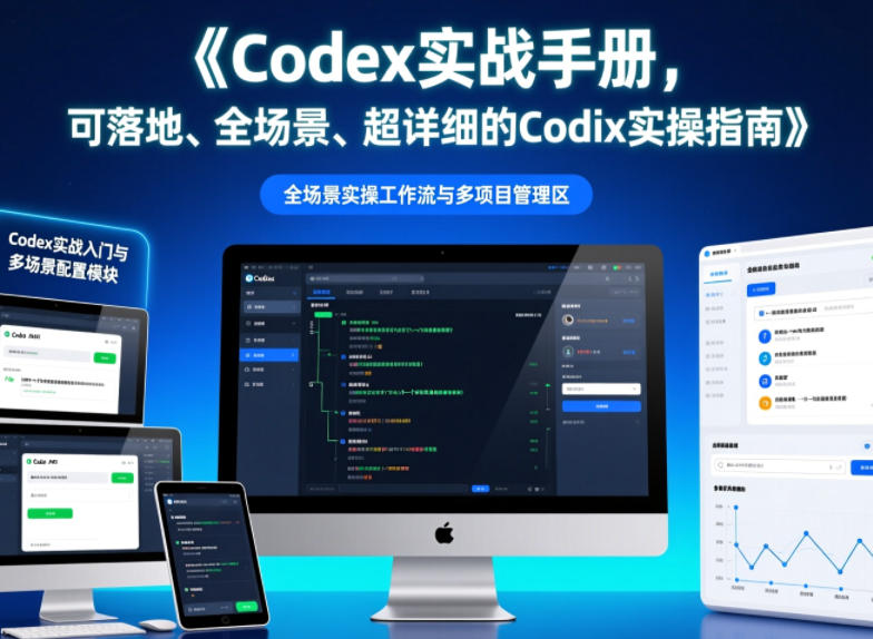 Codex实战手册，可落地、全场景、超详细的Codex实操指南-惠声资源站