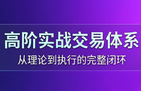 高老师·高阶实战交易体系(更新6月)-惠声资源站