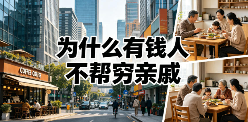 付费文章：为什么有钱人不帮穷亲戚？-惠声资源站
