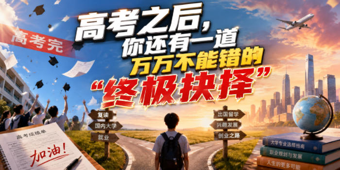 付费文章：高考之后，你还有一道万万不能错的“终极抉择”-惠声资源站