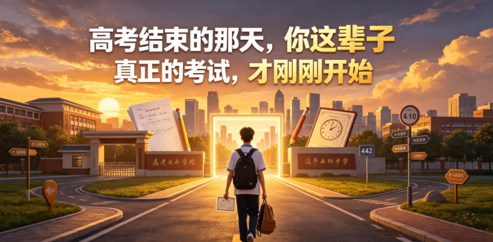 付费文章：高考结束的那天，你这辈子真正的考试，才刚刚开始-惠声资源站