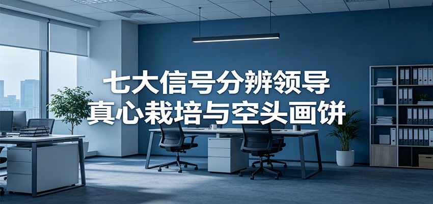 付费文章《七大信号分辨领导真心栽培与空头画饼》读懂管理背后人性逻辑-惠声资源站