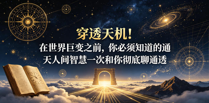 付费文章：穿透天机！在世界巨变之前，你必须知道的通天人间智慧一次和你彻底聊通透-惠声资源站