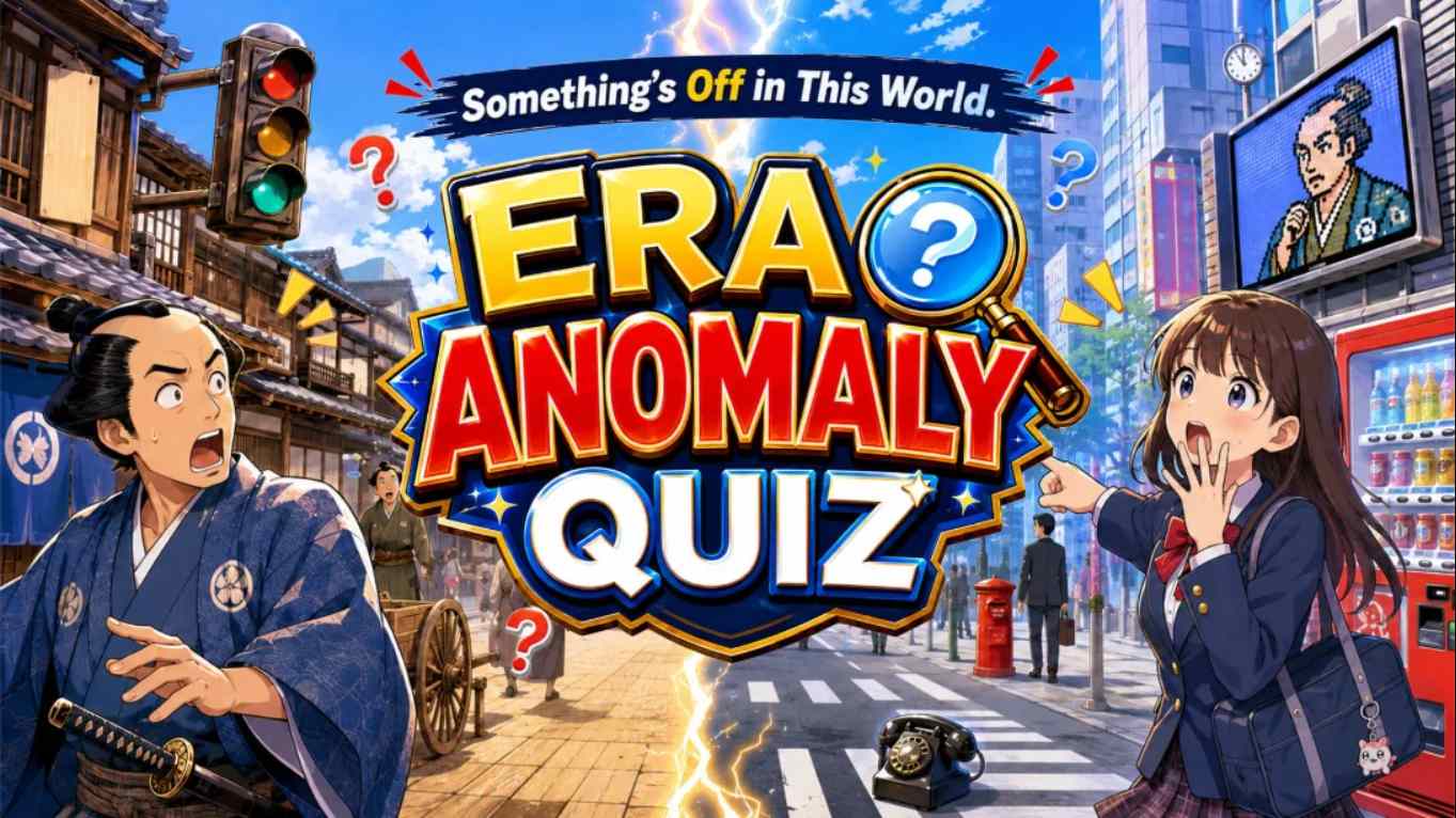 【美版】这个世界有点不对劲。时代违和感测验 .Something’s Off in This World.Era Anomaly Quiz 中文-惠声资源站