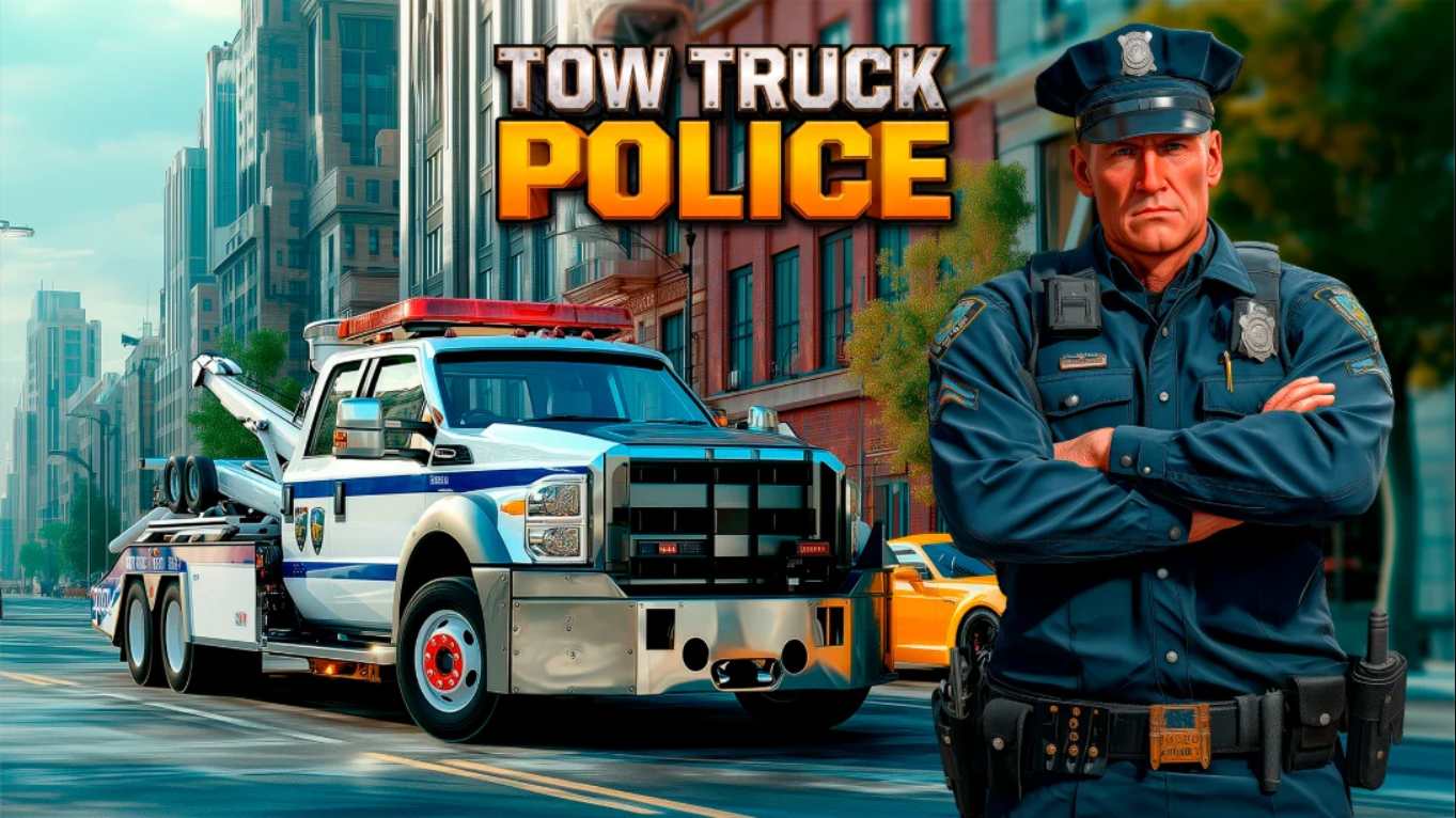 【美版】拖车警察模拟器 .Tow Truck Police Simulator 英语-惠声资源站