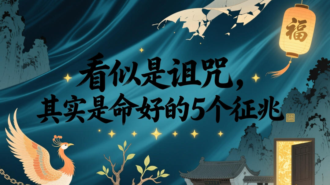 付费文章：看似是诅咒，其实是命好的5个征兆-惠声资源站