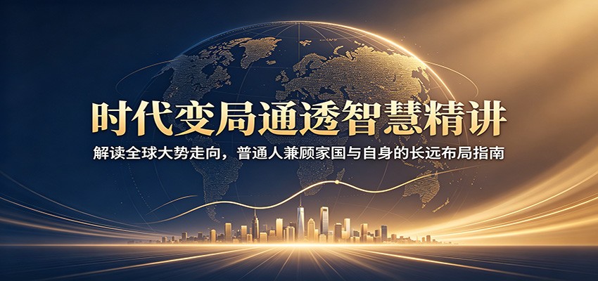 时代变局通透智慧精讲：解读全球大势走向，普通人兼顾家国与自身的长远布局指南-惠声资源站