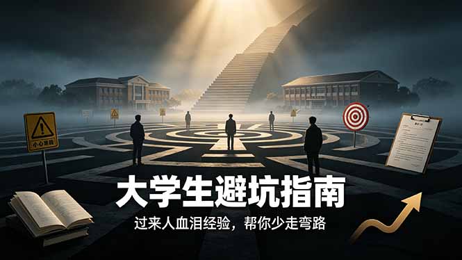 付费文章：大学生避坑指南 ，过来人血泪经验，帮你少走弯路-惠声资源站
