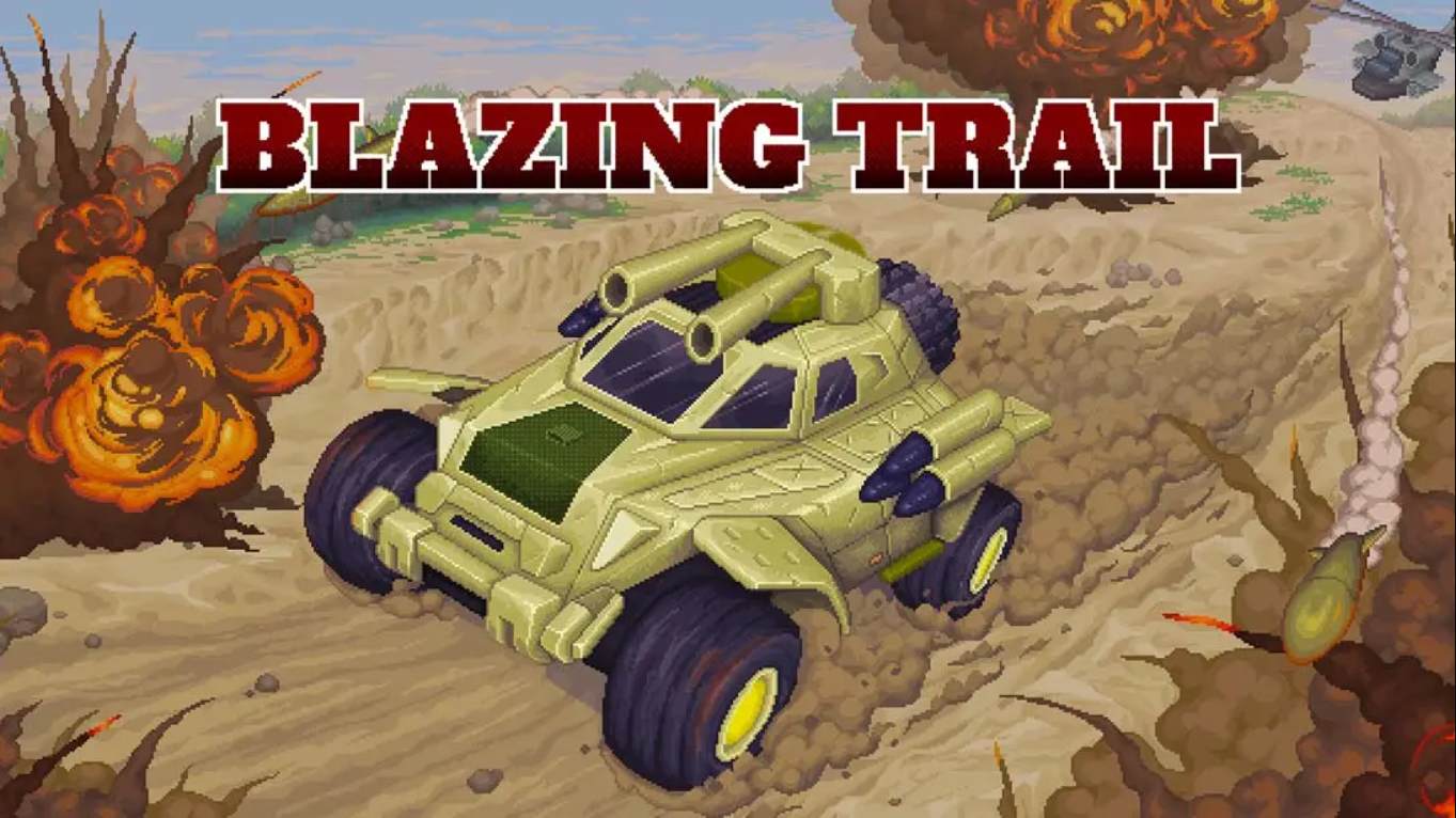 【美版】赤色要塞 炽热之路 .Blazing Trail 英语-惠声资源站