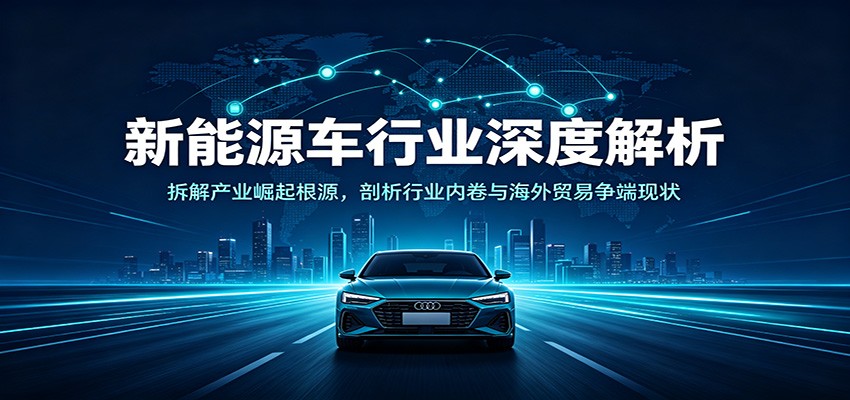 新能源车行业深度解析：拆解产业崛起根源，剖析行业内卷与海外贸易争端现状-惠声资源站