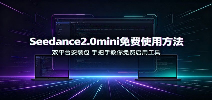 Seedance2.0mini免费使用方法：双平台安装包，手把手教你免费启用工具-惠声资源站