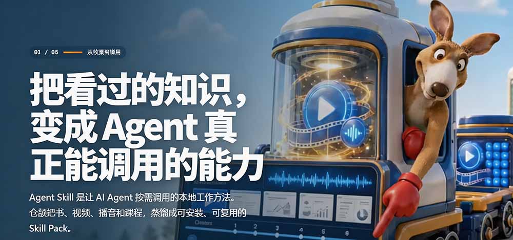 图片[2]-全网走红！GitHub上6.7K Star的开源项目，把任何书、长视频、播客蒸馏成AI工具，值得收藏 cangjie-skill-惠声资源站