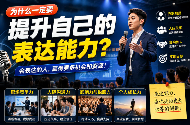付费文章：为什么一定要提升自己的表达能力？-惠声资源站