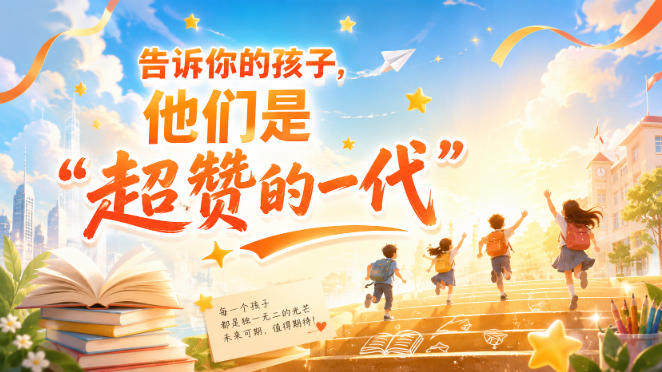 某付费社群专属文章：告诉你的孩子，他们是“超赞的一代”。-惠声资源站