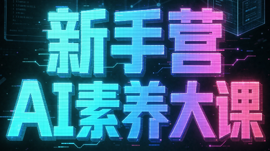 破局俱乐部·破局行动新手营AI素养大课-惠声资源站